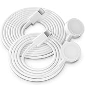2Pack Upgraded for Apple Watch USB-C Magnetic Charger Cable - 3FT & 6FT Fast Charging Cord,Wirele...