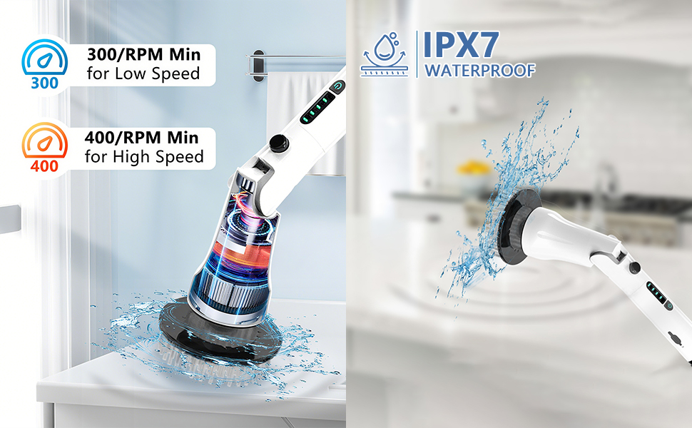 power scrubbers for cleaning bathroom