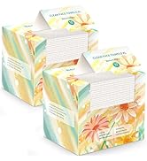 Beauntangly Disposable Face Towel, XL Facial Towelettes Soft Thick Absorbent, Lint-Free Biodegrad...