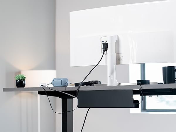 under desk cable management