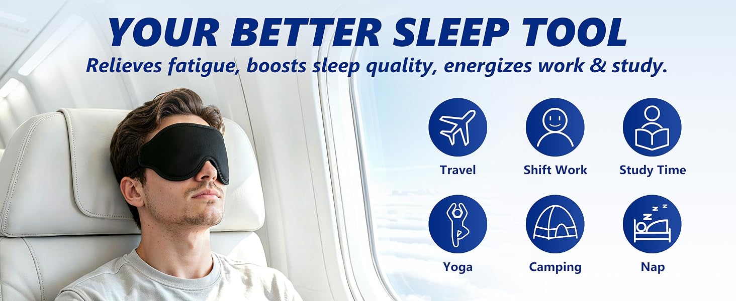 3D sleep mask