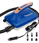 20PSI High Pressure SUP Vehicle Electric Air Pump, Inflation Paddle Board Pump for Stand Up Paddl...
