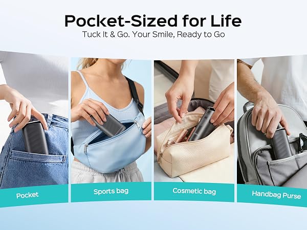 COSLUS T50 Portable Water Flosser for Travel