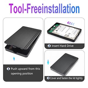 Tool free installation.