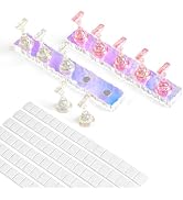 BQAN 2 Set Nail Holder for Painting Nails, Aurora Acrylic Nail Stand for Press on / Fake Nail Tip...