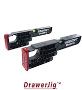 Milescraft 1341 Drawer Jig – Reversible Drawer Slide Jig for Drawer Installation – Easy-Align Tab...
