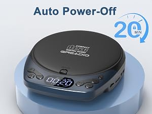 portable cd player with headphones
