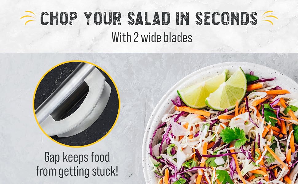 Chop Your Salad In Seconds