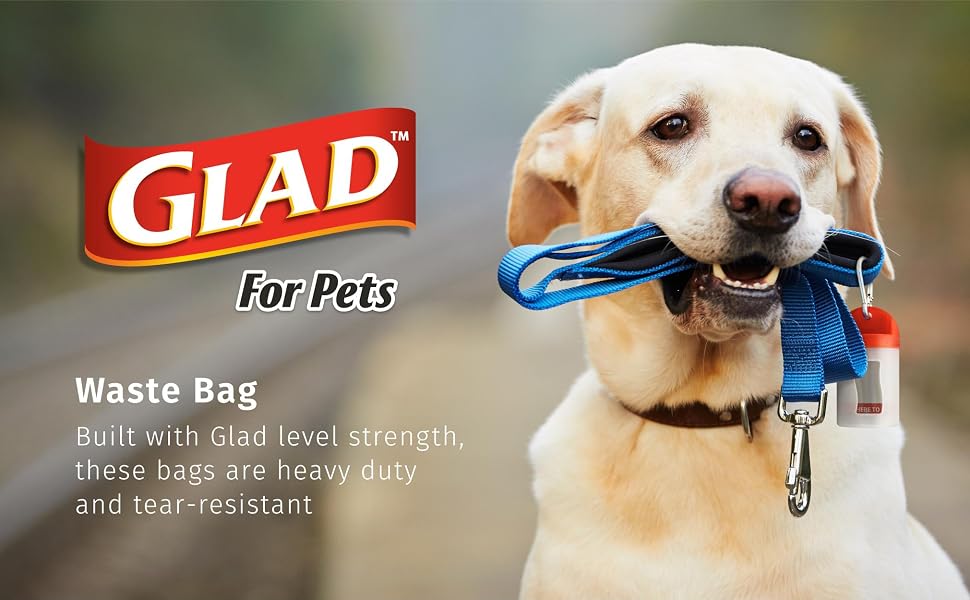 Glad, Pets, Waste, Bags, Dogs, Puppy