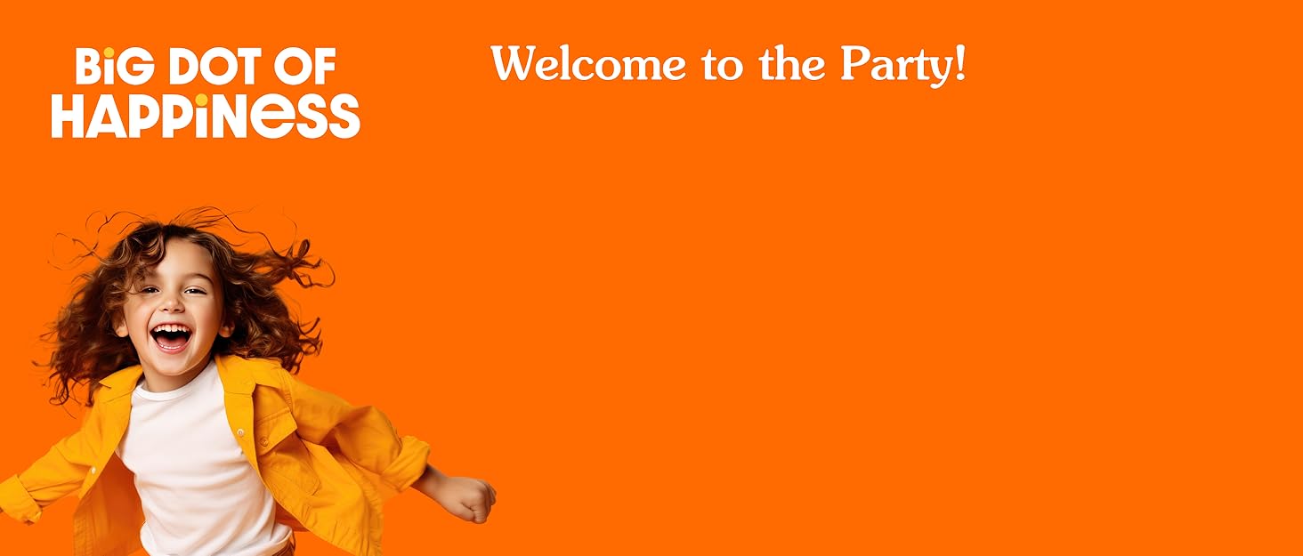 Big Dot of Happiness Welcome to the party party supplies for any event