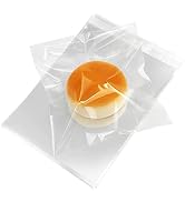 Morepack Self Sealing Cellophane Bags Self Adhesive,5x6 Inches Clear Resealable Cookie Bags for G...