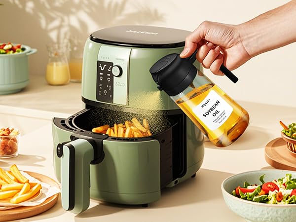 Oil Sprayer for Cooking,Food-grade Oil Mister for Air Fryer, Salad, Frying, BBQ