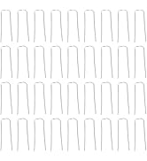 DOITOOL 100Pcs U Shaped Greening Pins for Wreath Making Gardening Alloy Floral Fixing Tools Plant...