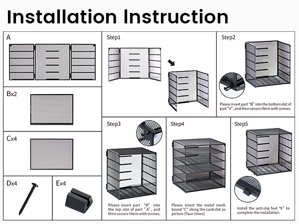 installation instruction