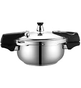 Mini Stainless Steel Pressure Cooker, Safe Explosion Proof 1.8L Pressure Cooker Oyster Fish Head ...