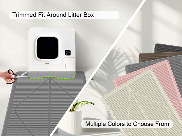 kitty litter mat