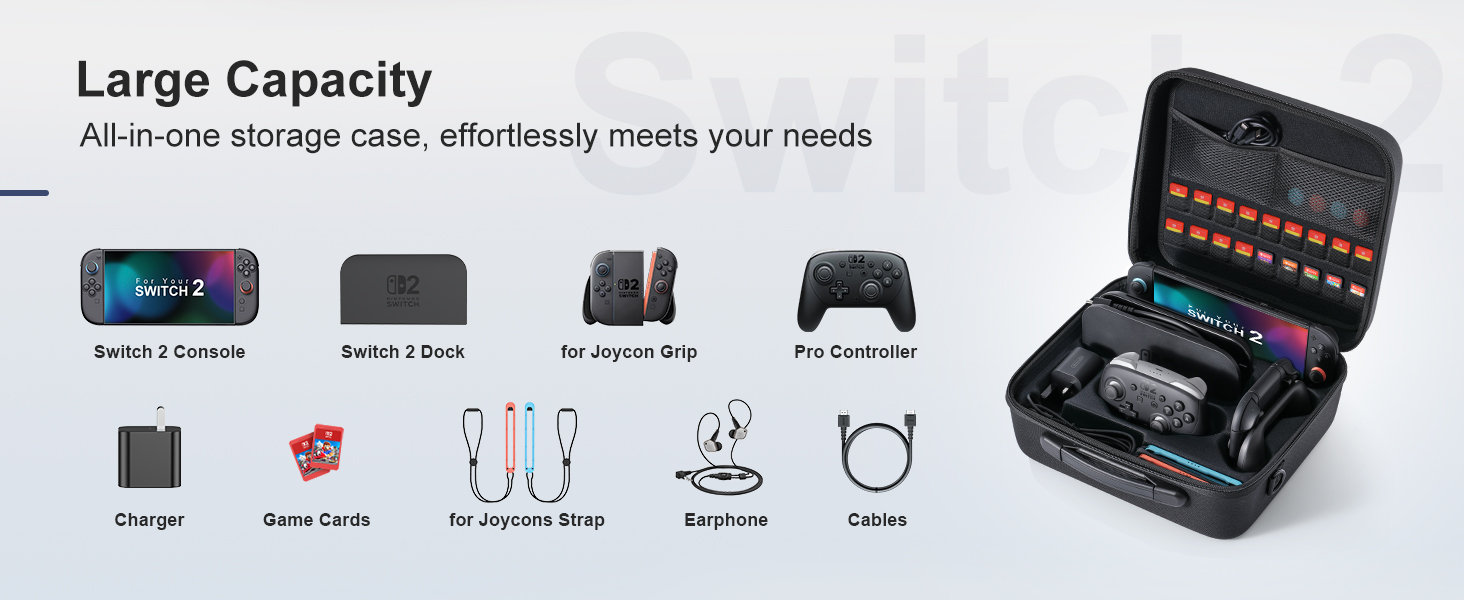 Switch 2 Carrying Case