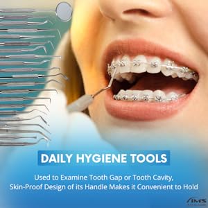 STAINLESS STEEL ORAL HYGIENE TOOLS