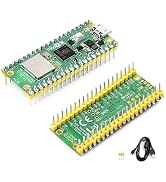 Pico 2 W With Pre-Soldered Header Compatible With Raspberry Pi Board, Kit +USB Cable, 2.4GHz 802....