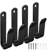Mipcase 4 Pack Snowboard Wall Mount, Skateboard Wall Mount Universal Longboard Wall Mount Snowboa...