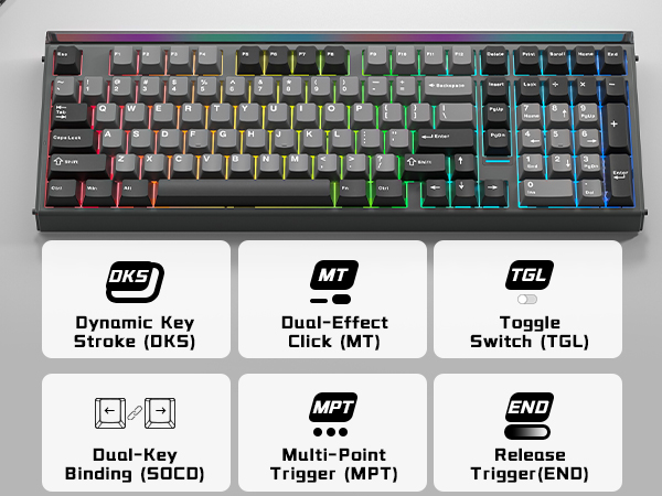 wired gaming mechanical keyboard full size