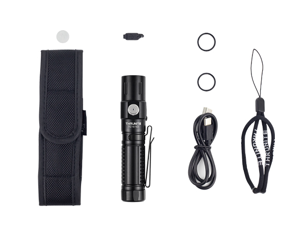flashlight with multi accessories
