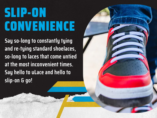 uLace Kiddos no tie laces