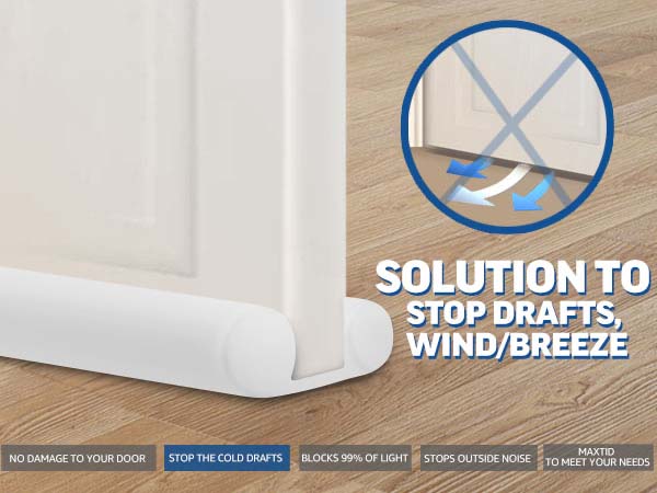 door draft stopper
