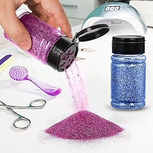 Small Plastic Spice Bottles with Shaker Lids