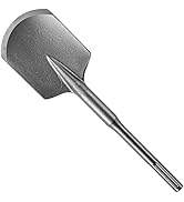 BOSCH HS1922 4-1/2 In. x 17 In. Clay Spade SDS-Max Hammer Steel Ideal for Digging Applications in...