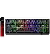 MADLIONS MAD68 HE Rapid Trigger Magnetic Switch Gaming Keyboard,65% RGB Adjustable Actuation Hall...
