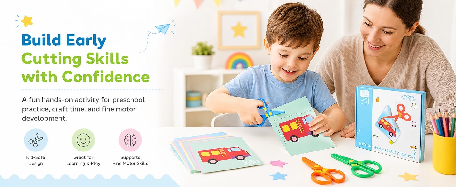 Toddler Safety Scissors