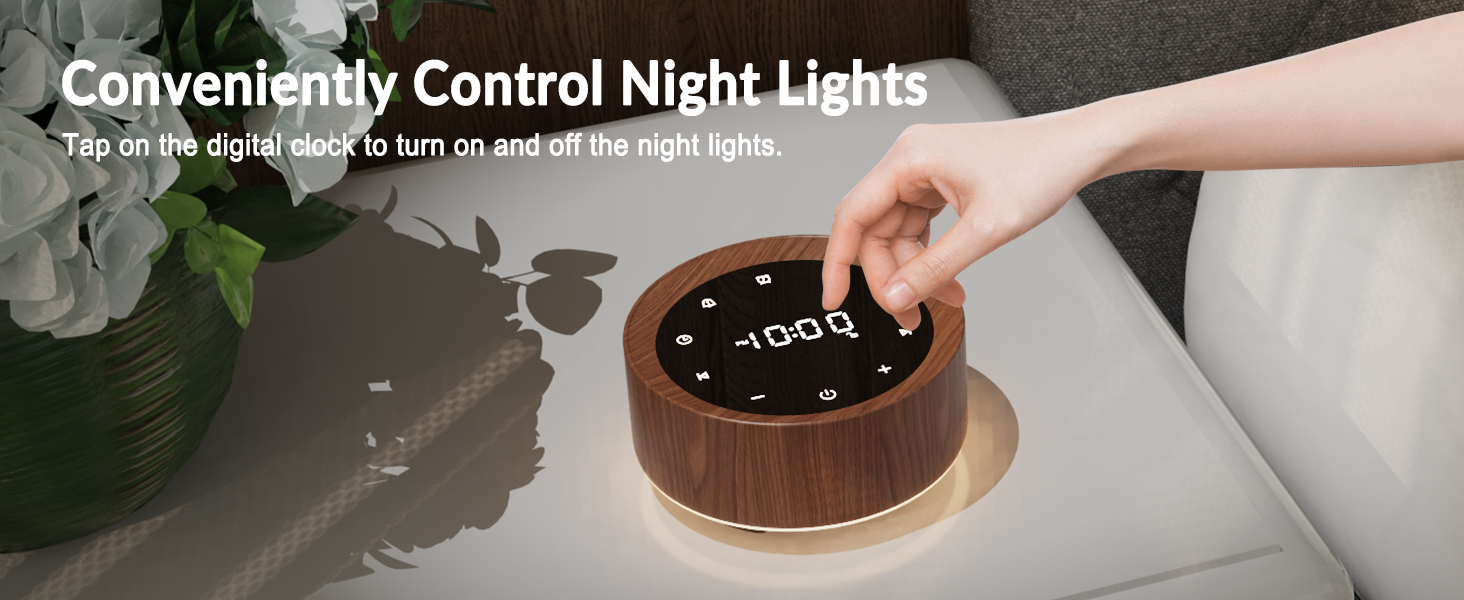 WHITE NOISE ALARM CLOCK