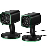 Sanyun SW202 24W Compact Computer Speakers, DSP 3 Modes 16bit USB DAC Bluetooth 5.2, 2.0 PC Multi...