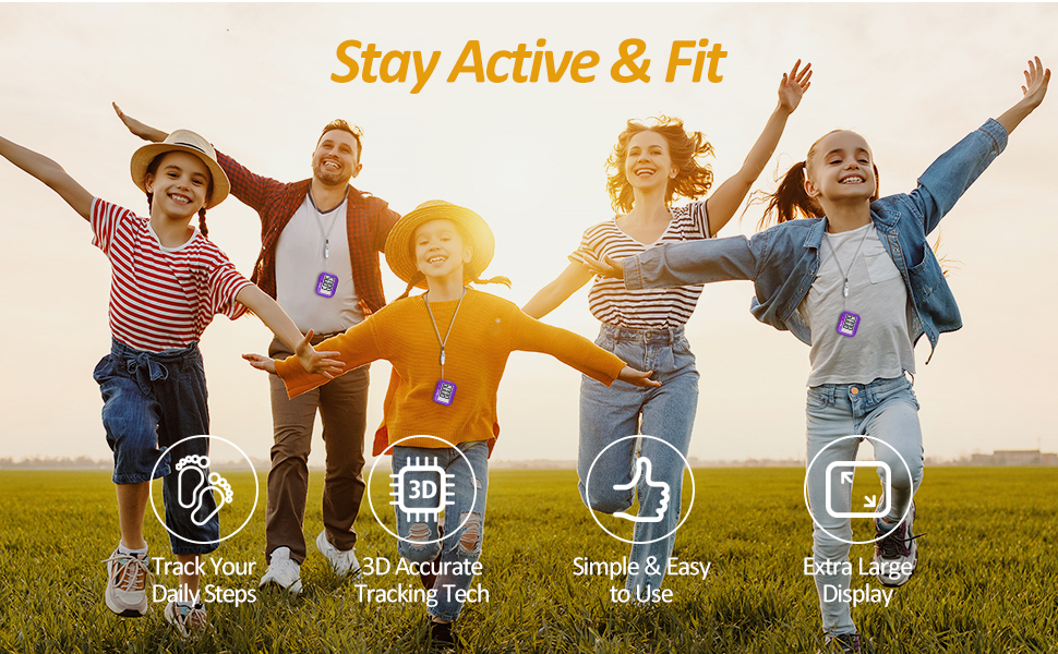 pedometers for seniors steps and distance