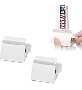 Rolling Tube Toothpaste Squeezer with Frosted Handles, Turn Easily, Toothpaste Dispenser for Bath...