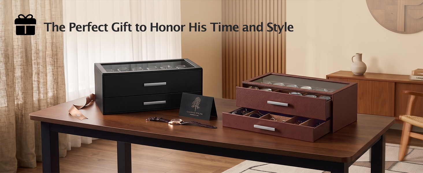 The perfect gift to honor his time and style