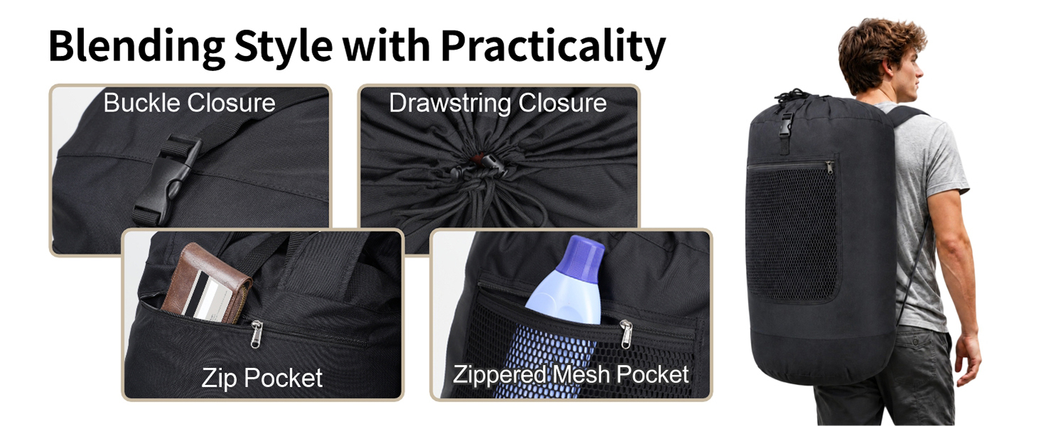 college laundry bag