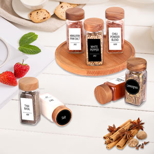 empty spice jars