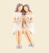XMGZQ Friend Birthday Gifts for Women: Unique Sisters Friendship Resin Figurines Statue - Sister ...