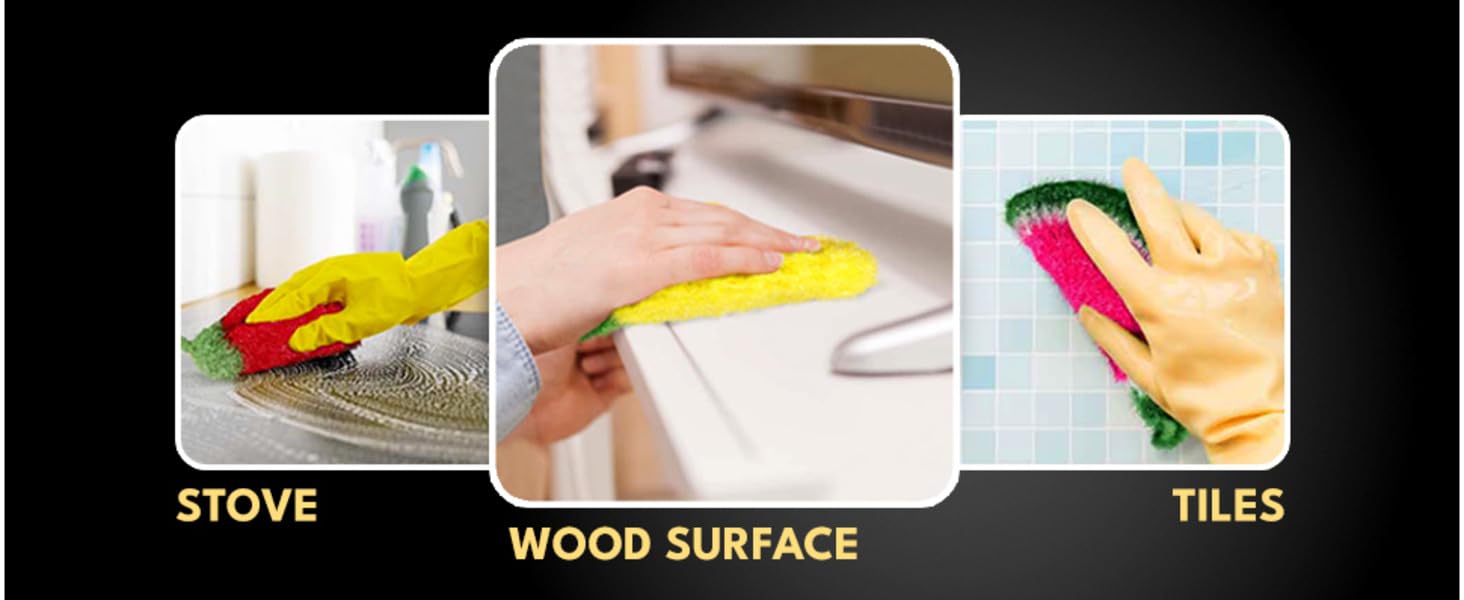 Multi suface cleaning scrubber