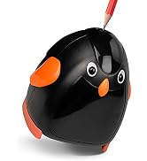 Eagle Cartoon Electric Pencil Sharpener, Battery Operated, Penguin