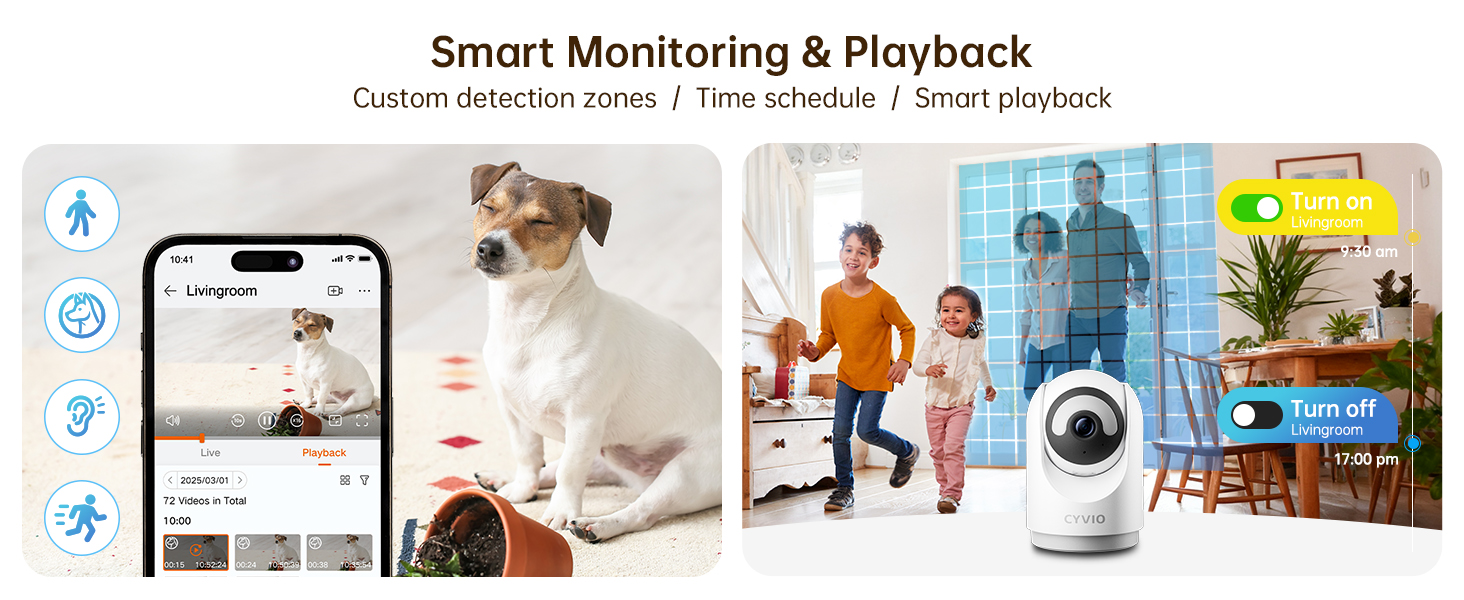 pet camera indoor with phone app no subscription