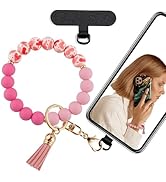 Stone Beaded phone charm