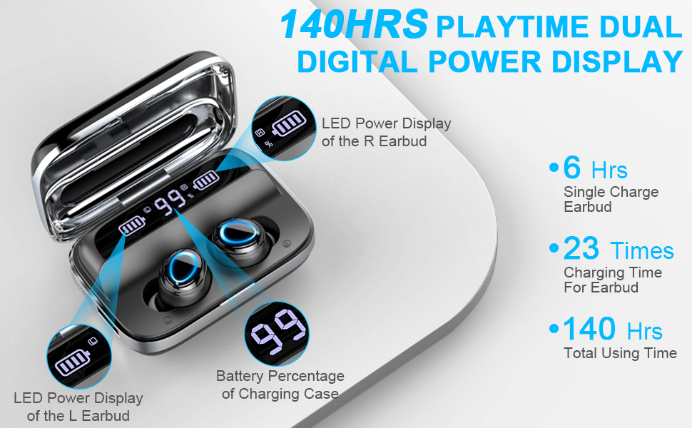 bluetooth earbuds