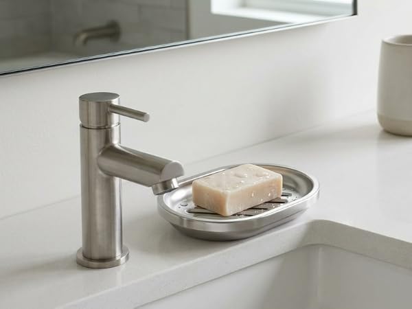 stainless steel soap dish for bathroom