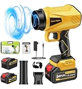 Leaf Blower Cordless with Battery and Charger 600,000 RPM Handheld Lightweight Patio Cleaning Blo...