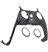 eXtremeRate Graphite Carbon Fiber Pattern Decorative Trim Shell Compatible with p s 5 Controller,...