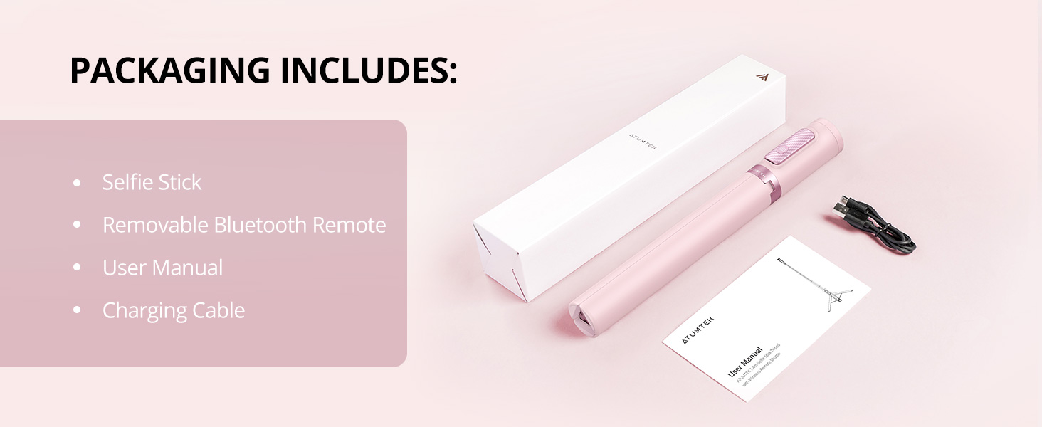 Bluetooth selfie stick tripod