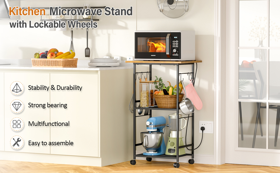 microwave stand